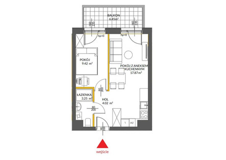 Mieszkanie na sprzedaż - Chodakowska Kamionek, Praga-Południe, Warszawa, 35,42 m², 645 000 PLN, NET-1539555964