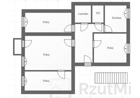 Mieszkanie na sprzedaż - Buszczyńskich Rubinkowo I, Rubinkowo, Toruń, 62,9 m², 379 000 PLN, NET-1538939621