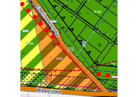 Działka na sprzedaż - Widzew, Łódź, Łódź M., 2572 m², 205 760 PLN, NET-R55-GS-11602-9