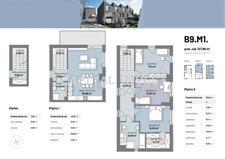 Mieszkanie na sprzedaż - Kraków, Kraków M., 127,99 m², 1 395 091 PLN, NET-CPI-MS-1414-3