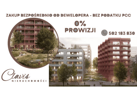 Mieszkanie na sprzedaż - Służewiec, Mokotów, Warszawa, 54,01 m², 1 240 175 PLN, NET-48