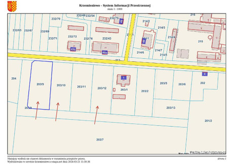 Działka na sprzedaż - Oporówko, Krzemieniewo, Leszczyński, 1524 m², 82 570 PLN, NET-40602/3186/OGS