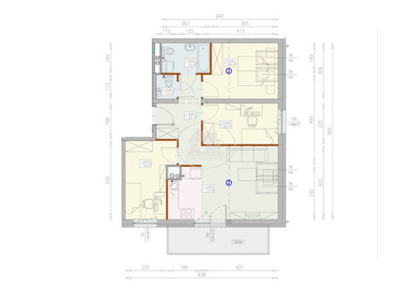 Mieszkanie na sprzedaż - Blizanowicka Księże Wielkie, Wrocław-Krzyki, Wrocław, 59,9 m², 756 543 PLN, NET-967071