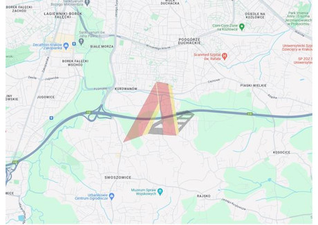 Działka na sprzedaż - Stepowa Swoszowice, Podgórze, Kraków, 1200 m², 600 000 PLN, NET-205295