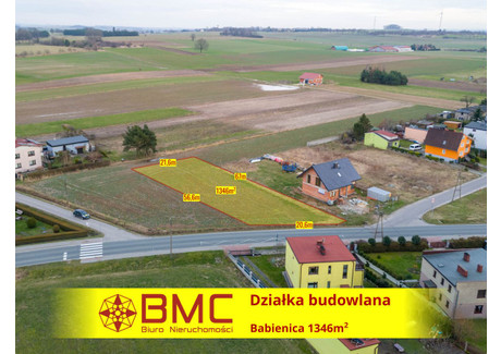 Działka na sprzedaż - Główna Babienica, Woźniki, 1346 m², 115 000 PLN, NET-681967