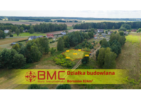 Działka na sprzedaż - Boronów, 824 m², 75 000 PLN, NET-483981