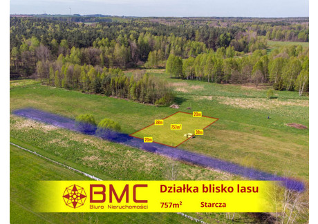 Działka na sprzedaż - Starcza, 757 m², 65 000 PLN, NET-694730