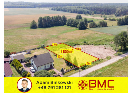 Działka na sprzedaż - Myśliwska Sieraków Śląski, Ciasna, 1099 m², 89 000 PLN, NET-587688