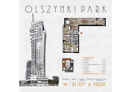 Mieszkanie na sprzedaż - Szopena 35C Śródmieście, Rzeszów, 106,26 m², inf. u dewelopera, NET-W177