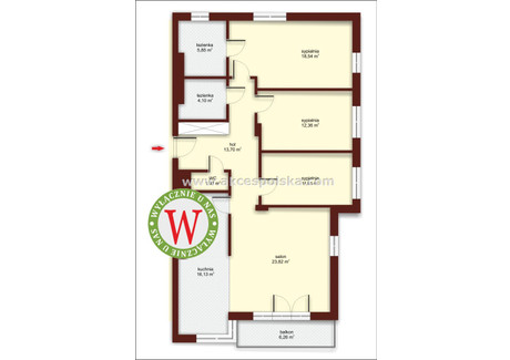 Komercyjne do wynajęcia - Hlonda Augusta Prymasa Miasteczko Wilanów, Wilanów, Warszawa, Warszawa M., 108 m², 7000 PLN, NET-LW-160094