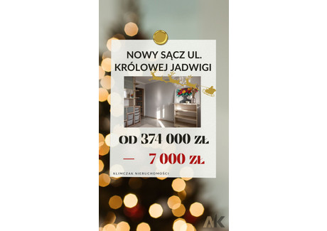 Mieszkanie na sprzedaż - Królowej Jadwigi Nowy Sącz, 47,49 m², 367 000 PLN, NET-KN893082846