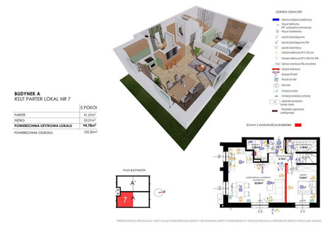 Mieszkanie na sprzedaż - Komornicka Fabryczna, Wrocław-Fabryczna, Wrocław, 94,78 m², 854 064 PLN, NET-880333