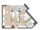 Mieszkanie na sprzedaż - Książąt Mazowieckich Bielany Młociny, Bielany, Warszawa, 56,07 m², 918 800 PLN, NET-542949941