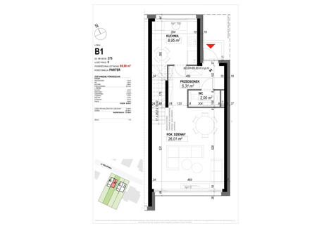 Mieszkanie na sprzedaż - Wzlotowa Jeżyce, Poznań, 88,9 m², 1 066 693 PLN, NET-22