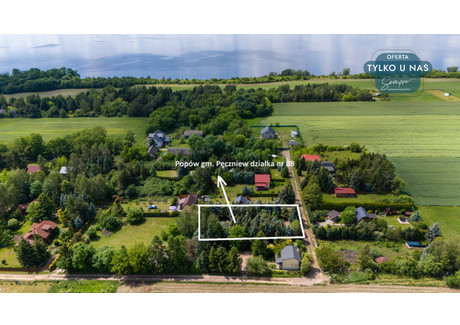 Działka na sprzedaż - Popów, Pęczniew, Poddębicki, 926 m², 189 360 PLN, NET-724080