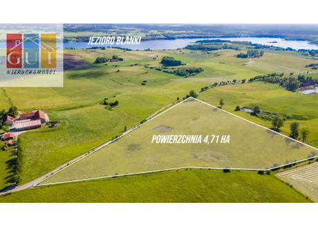 Działka na sprzedaż - Blanki, Lidzbark Warmiński, Lidzbarski, 47 100 m², 469 000 PLN, NET-353