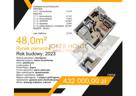 Mieszkanie na sprzedaż - Drabinianka, Rzeszów, 48 m², 432 000 PLN, NET-111/13719/OMS