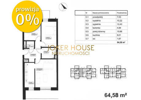 Mieszkanie na sprzedaż - Rzeszów, 64,58 m², 699 000 PLN, NET-172/13719/OMS