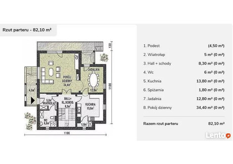 Dom na sprzedaż - Międzyborów, Jaktorów, Grodziski, 239 m², 779 900 PLN, NET-27474