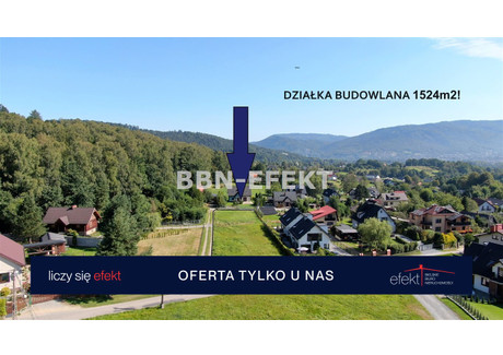 Działka na sprzedaż - Bystra Krakowska, Wilkowice, Bielski, 1524 m², 309 000 PLN, NET-BBN-GS-20834-3