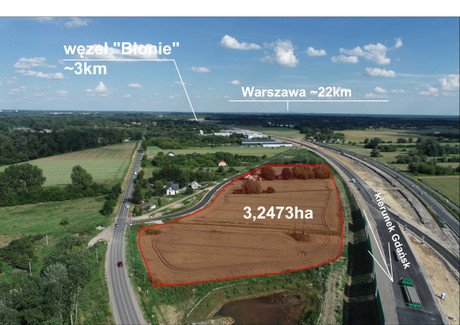 Działka na sprzedaż - Genetyczna Sady, Czosnów, Nowodworski, 32 473 m², 11 365 550 PLN, NET-829083