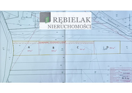 Działka na sprzedaż - Insurekcji Kościuszkowskiej Jaworzno, 731 m², 179 095 PLN, NET-222