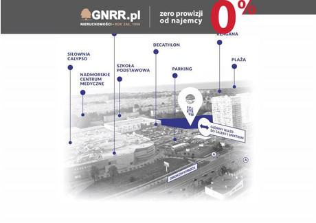 Lokal usługowy do wynajęcia - Obrońców Wybrzeża Przymorze Wielkie, Przymorze, Gdańsk, 25,46 m², 4250 PLN, NET-RR02151