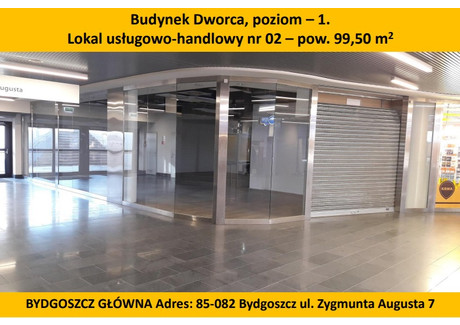 Lokal do wynajęcia - Zygmunta Augusta Bydgoszcz, 99,5 m², 5871 PLN, NET-21010107