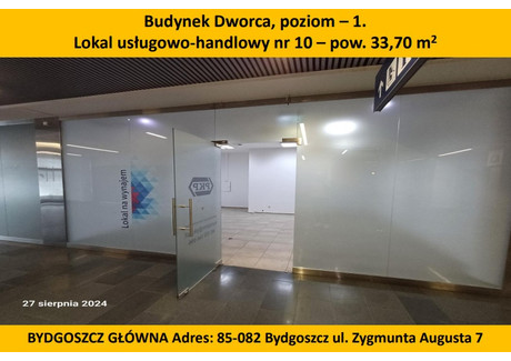 Lokal do wynajęcia - Zygmunta Augusta Bydgoszcz, 33,7 m², 2191 PLN, NET-21010114