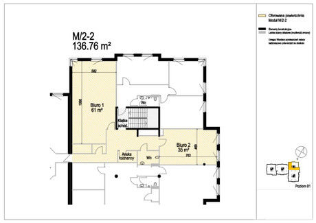 Biuro do wynajęcia - Sopot, 137 m², 6850 PLN, NET-894361