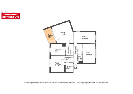 Mieszkanie na sprzedaż - Bemowo, Warszawa, Bemowo, Warszawa, 85,2 m², 1 000 000 PLN, NET-MS-306570