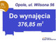 Lokal do wynajęcia - Thomasa Wilsona Opole, 376,85 m², 20 727 PLN, NET-680/3666/OLW