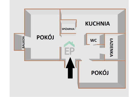 Mieszkanie na sprzedaż - Centrum, Częstochowa, Częstochowa M., 74 m², 439 000 PLN, NET-EPN-MS-4374
