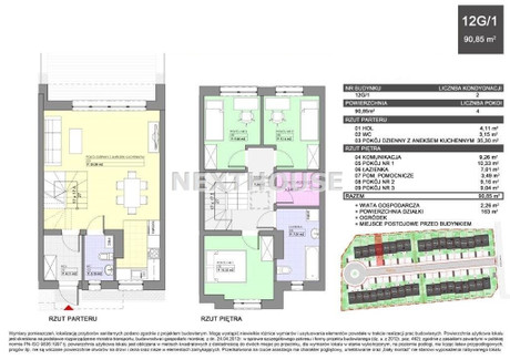 Dom na sprzedaż - Ostropa, Gliwice, Gliwice M., 90,85 m², 750 000 PLN, NET-NXH-DS-4729