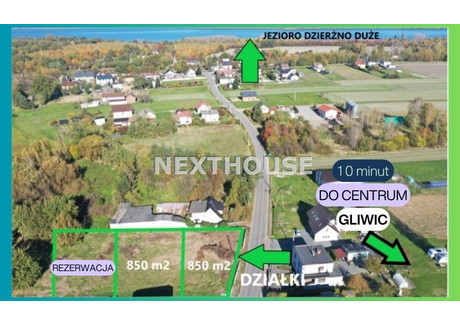 Działka na sprzedaż - Rzeczyce, Rudziniec, Gliwicki, 850 m², 161 500 PLN, NET-NXH-GS-4673-3