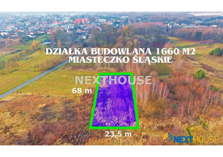 Działka na sprzedaż - Miasteczko Śląskie, Tarnogórski, 1660 m², 282 000 PLN, NET-NXH-GS-4862-1