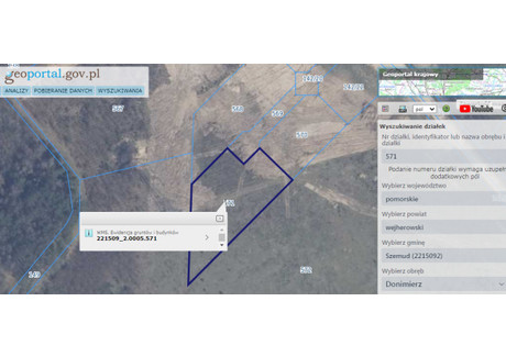 Działka na sprzedaż - Donimierz, Szemud, Wejherowski, 2128 m², 250 000 PLN, NET-17974/3470/OGS