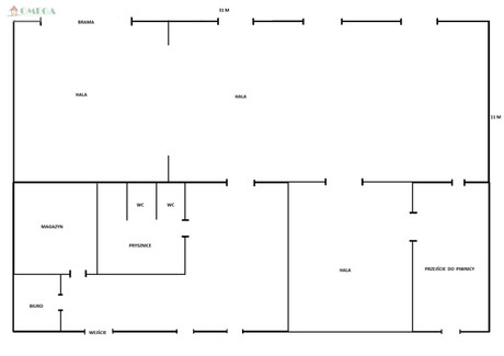 Magazyn na sprzedaż - Ząbkowice, Dąbrowa Górnicza, Dąbrowa Górnicza M., 324,5 m², 990 000 PLN, NET-OMA-HS-3446