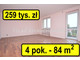 Mieszkanie na sprzedaż - Chocianów, Polkowicki, 84,58 m², 259 000 PLN, NET-MS-6307