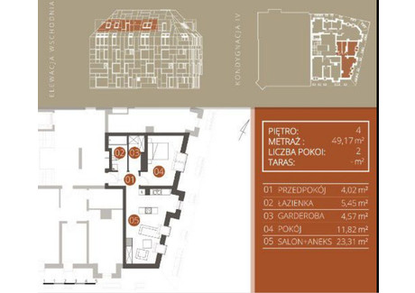 Mieszkanie na sprzedaż - Ołbin, Śródmieście, Wrocław, 47,72 m², 731 833 PLN, NET-1645