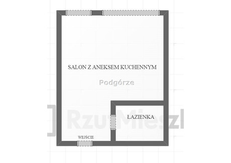 Mieszkanie na sprzedaż - os. Kalinowe Nowa Huta, Bieńczyce, Kraków, 24 m², 395 000 PLN, NET-POD-MS-34447