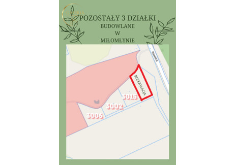 Działka na sprzedaż - Iławska Miłomłyn, Ostródzki, 3000 m², 190 000 PLN, NET-GNO-GS-717