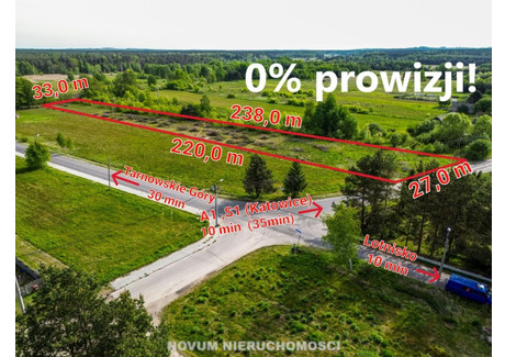 Działka na sprzedaż - Zendek, Ożarowice, Tarnogórski, 6516 m², 254 000 PLN, NET-NOV-GS-4778