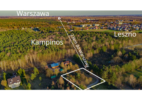 Działka na sprzedaż - Marianów, Leszno, Warszawski Zachodni, 1624 m², 487 200 PLN, NET-120/14727/OGS