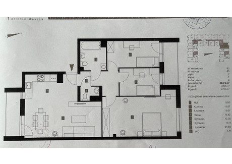 Mieszkanie na sprzedaż - Pszczyńska Targówek, Warszawa, 80,73 m², 1 330 000 PLN, NET-925/15902/OMS