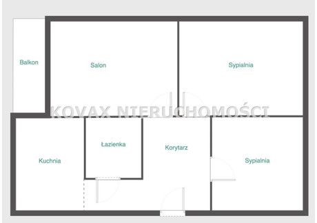 Mieszkanie na sprzedaż - Piaśniki, Świętochłowice, Świętochłowice M., 55 m², 299 000 PLN, NET-KVX-MS-1208