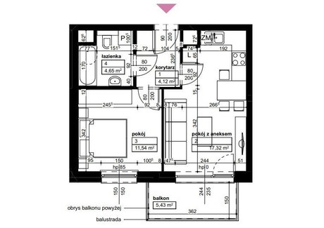 Mieszkanie na sprzedaż - Wołkowyska Poznań, 37,63 m², 515 000 PLN, NET-3504