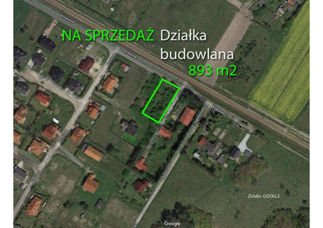 Działka na sprzedaż - Kolejowa Robakowo, Kórnik, Poznański, 893 m², 197 000 PLN, NET-DRN-GS-4661