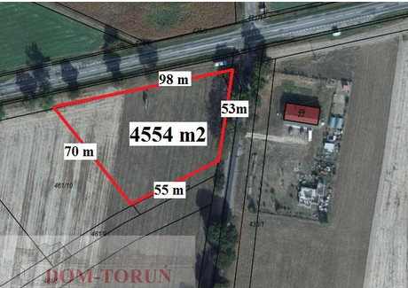 Działka na sprzedaż - Golub-Dobrzyń, Golubsko-Dobrzyński, 4554 m², 160 000 PLN, NET-2648