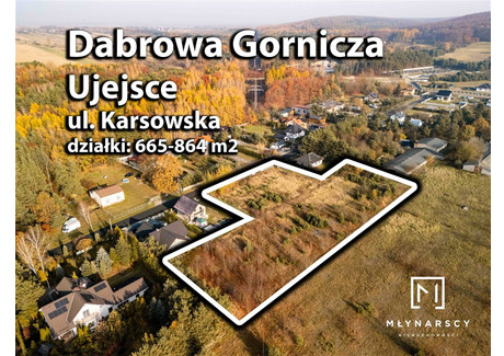 Działka na sprzedaż - Ujejsce, Dąbrowa Górnicza, Dąbrowa Górnicza M., 820 m², 164 000 PLN, NET-KBM-GS-1605